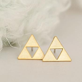 Gold Triforce Triangle Stu..